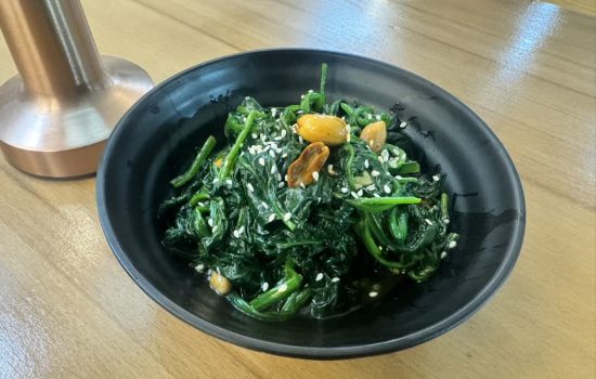 菠菜沙拉 سالاد  اسفناج  spinach salad