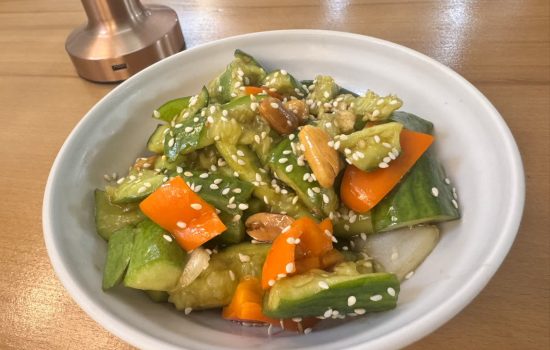 黄瓜沙拉 سالاد خیار cucumber salad